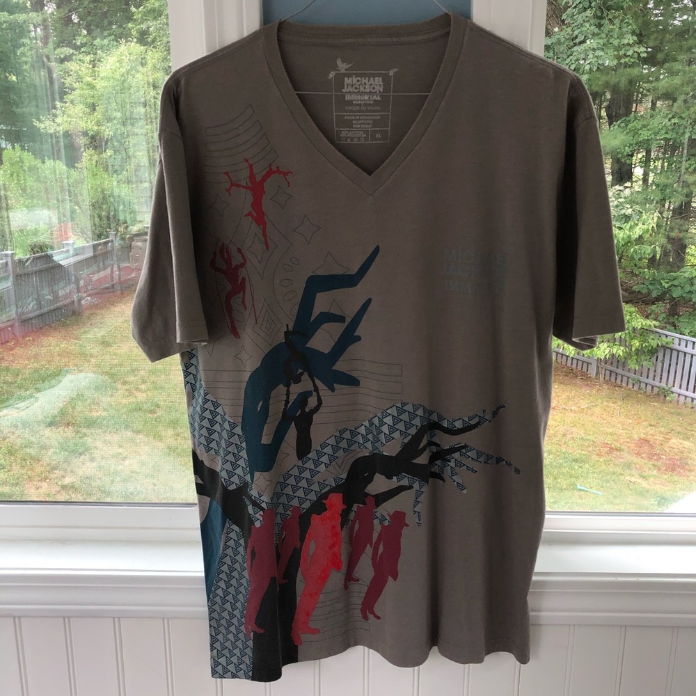 MICHAEL JACKSON IMMORTAL TOUR SHIRT